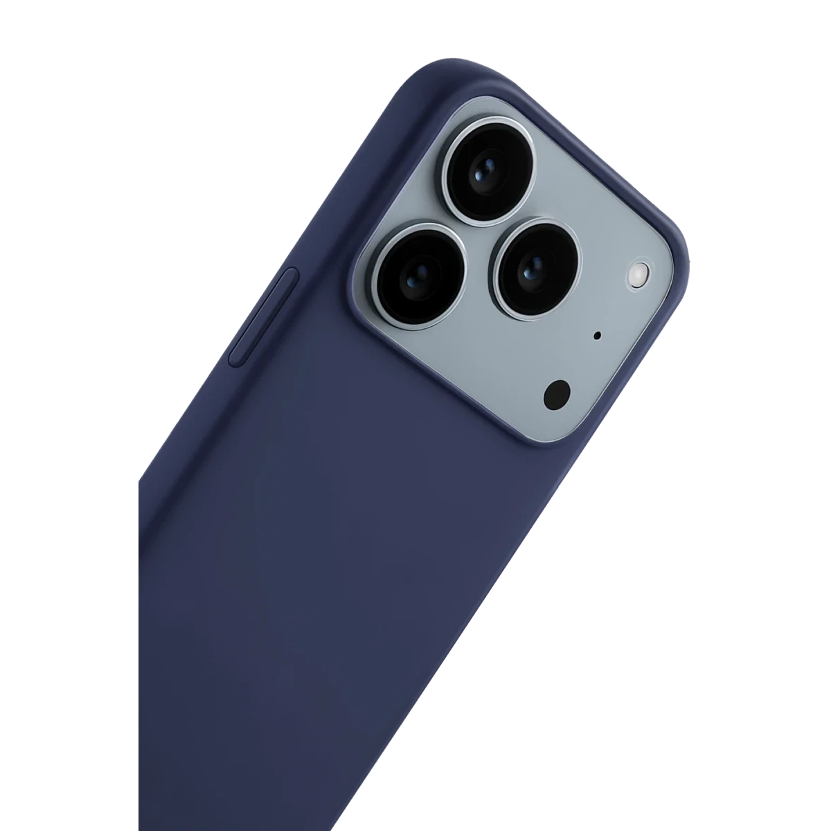 Apple iPhone 17 Pro Max First Silikon - Lacivert