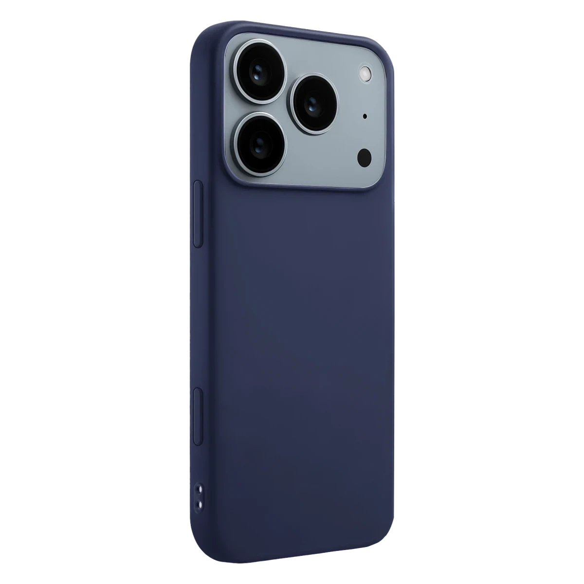 Apple iPhone 17 Pro Max First Silikon - Lacivert