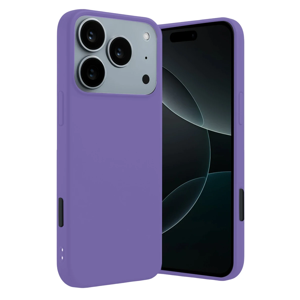 Apple iPhone 17 Pro Max First Silikon - Lila