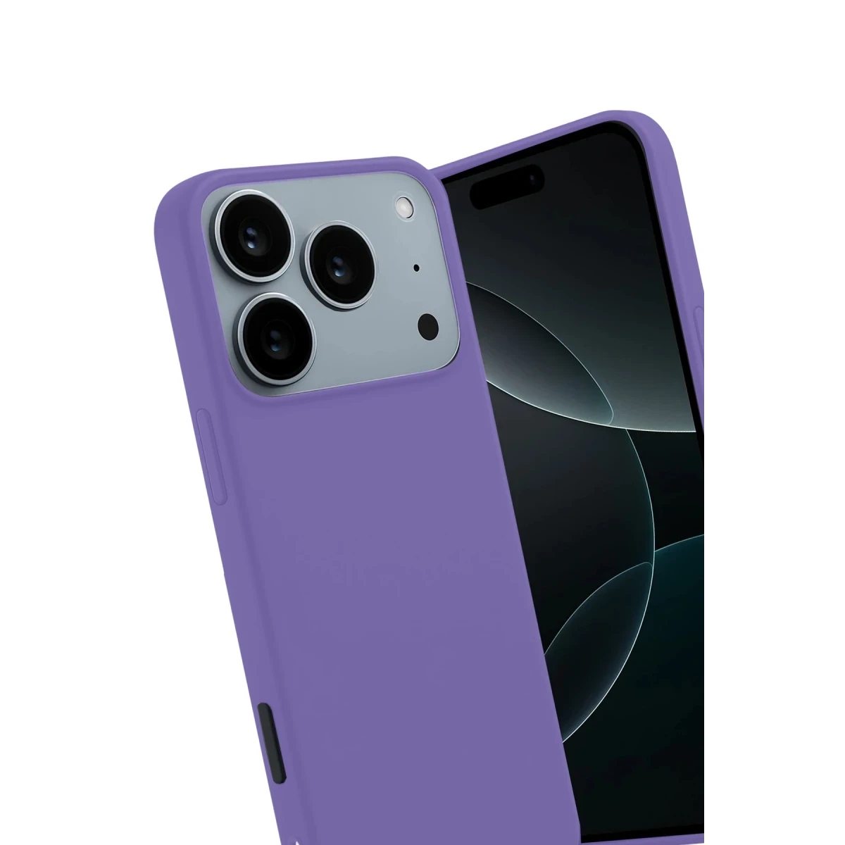 Apple iPhone 17 Pro Max First Silikon - Lila