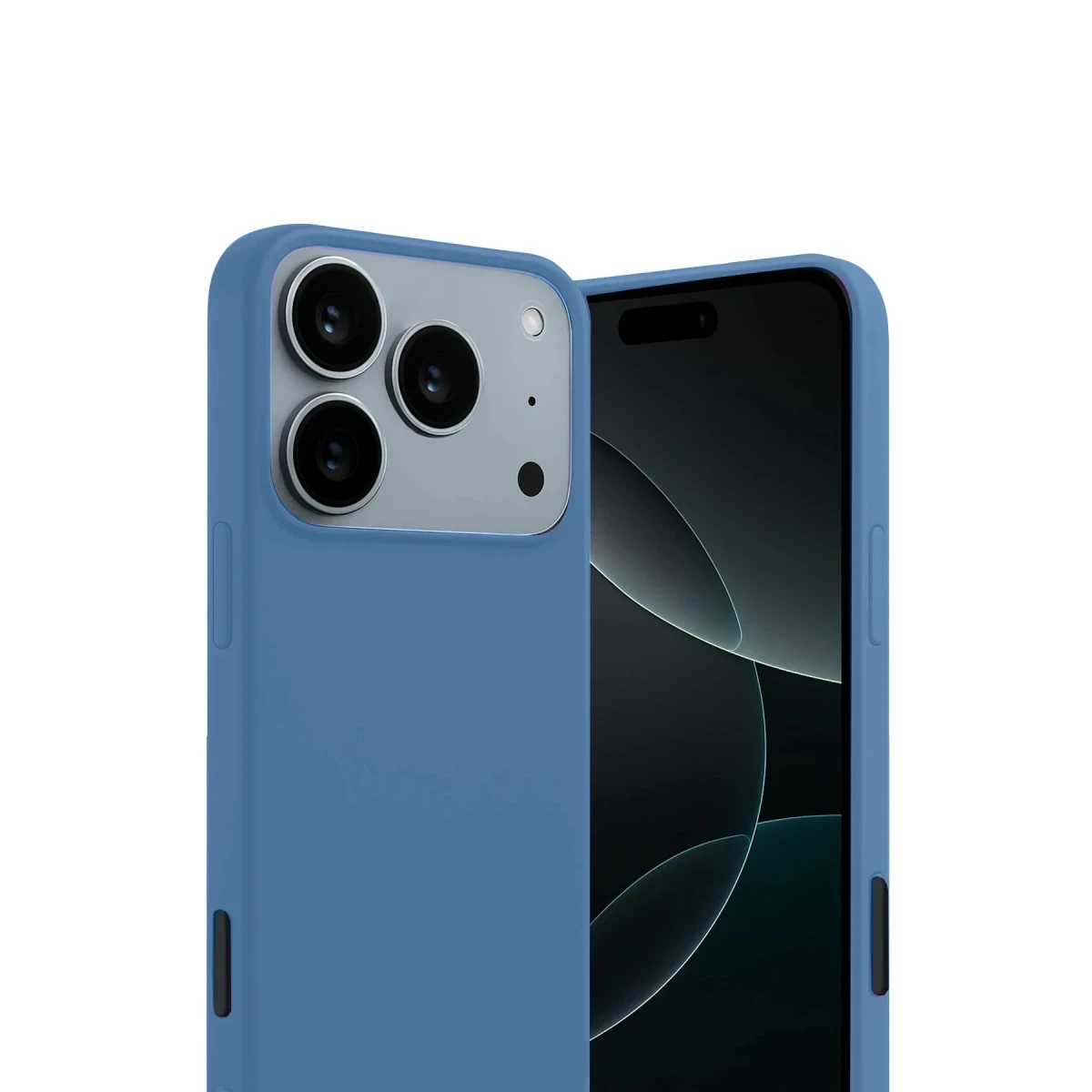 Apple iPhone 17 Pro Max First Silikon - Mavi