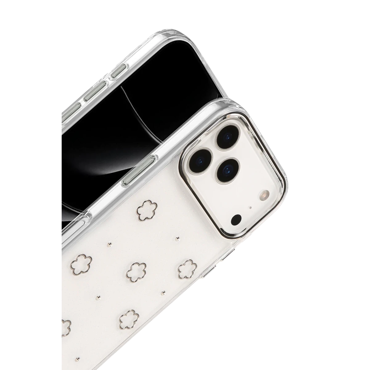 Apple iPhone 17 Pro Max Fiyonk Desenli Kapak - Desen 2