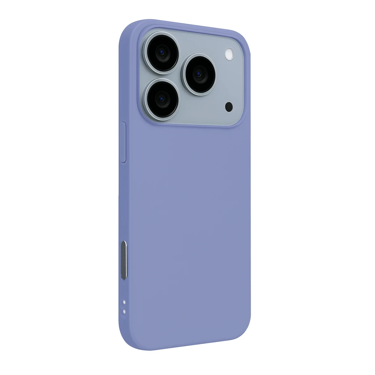 Apple iPhone 17 Pro Max Nano içi Kadife Silikon - Lila