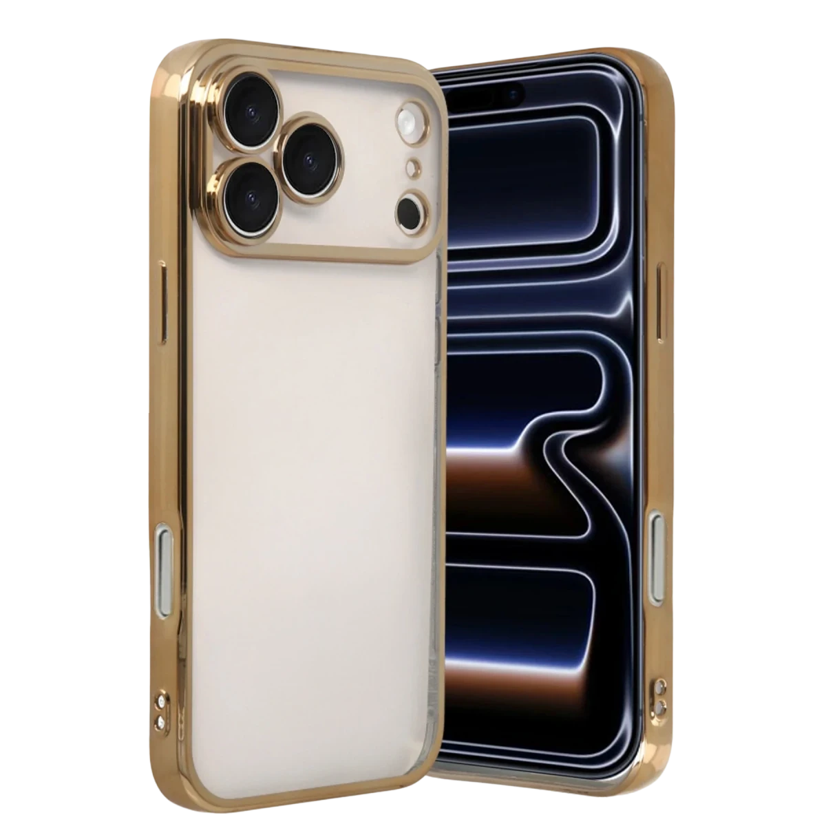 Apple iPhone 17 Pro Max Razer Lensli Silikon - Gold