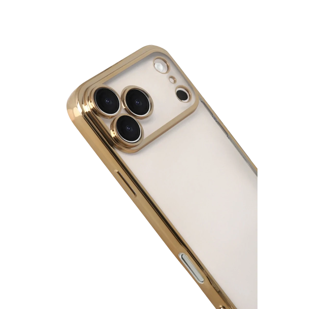 Apple iPhone 17 Pro Max Razer Lensli Silikon - Gold
