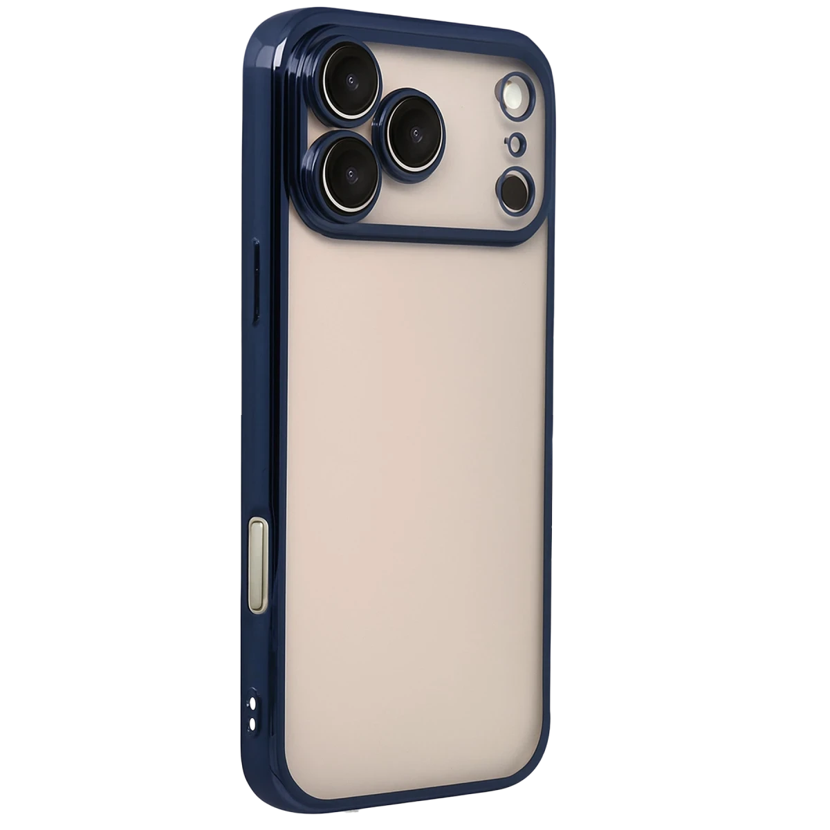 Apple iPhone 17 Pro Max Razer Lensli Silikon - Lacivert