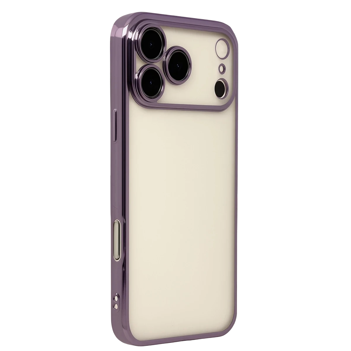Apple iPhone 17 Pro Max Razer Lensli Silikon - Mor