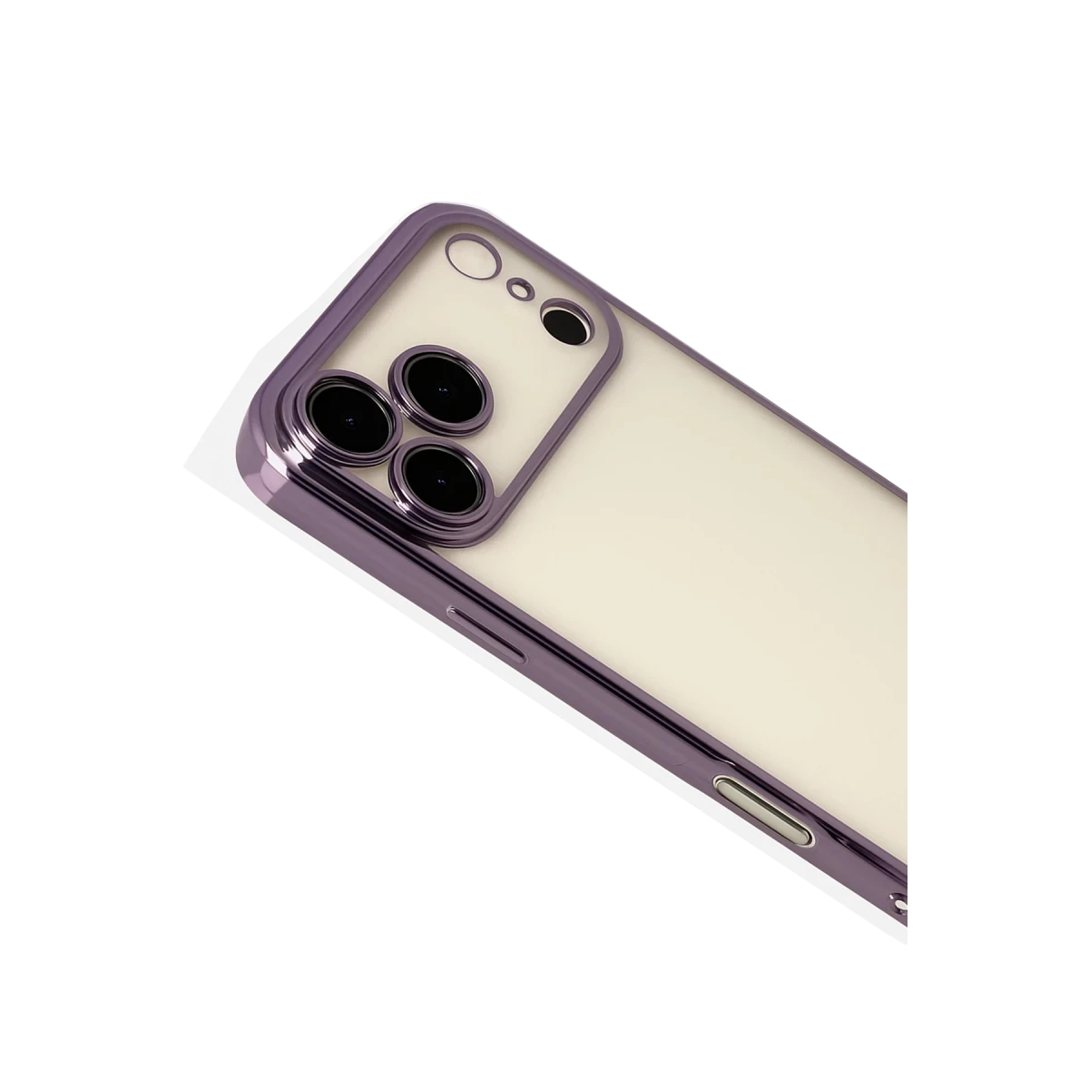 Apple iPhone 17 Pro Max Razer Lensli Silikon - Mor