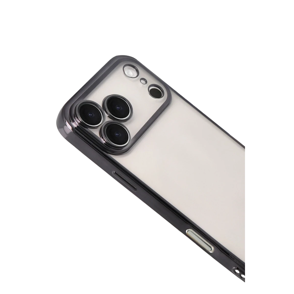 Apple iPhone 17 Pro Max Razer Lensli Silikon - Siyah