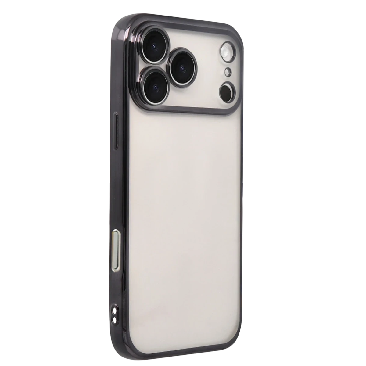Apple iPhone 17 Pro Max Razer Lensli Silikon - Siyah