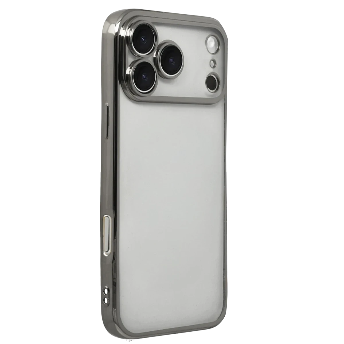 Apple iPhone 17 Pro Max Razer Lensli Silikon - Titan Gri