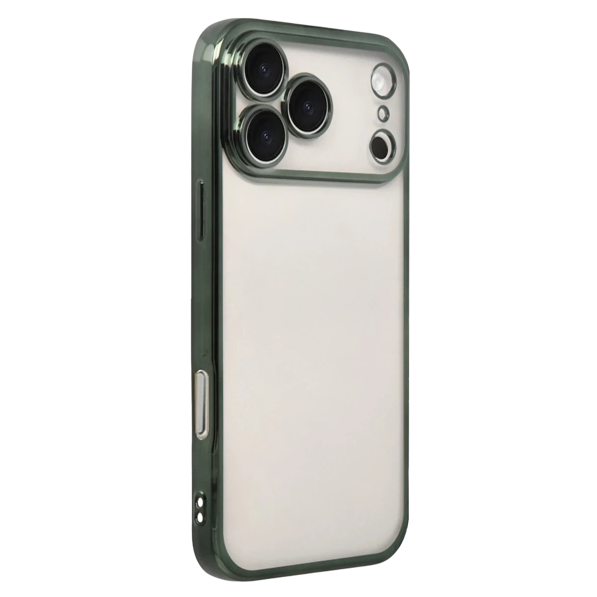 Apple iPhone 17 Pro Max Razer Lensli Silikon - Yeşil