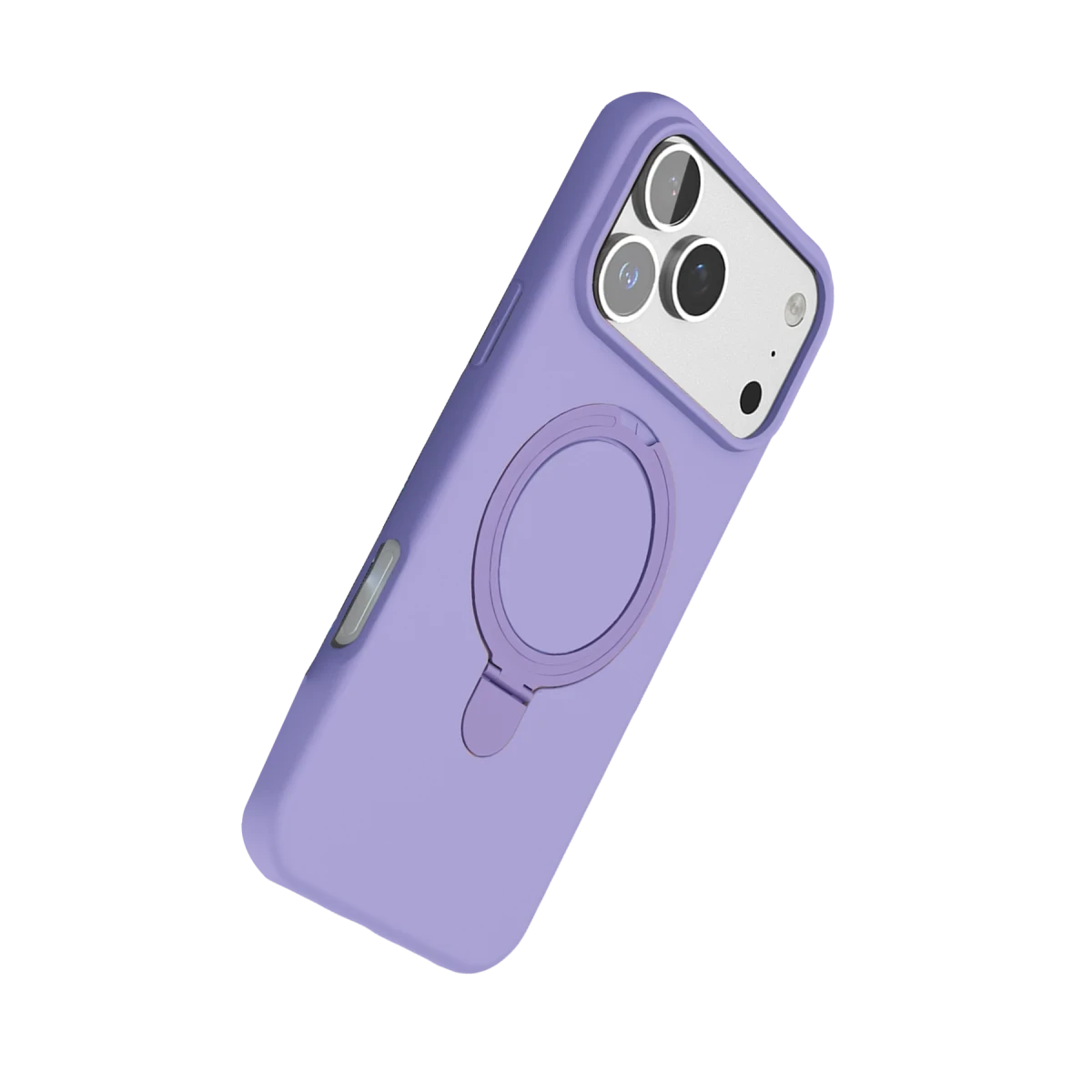 Apple iPhone 17 Pro Max Regal Magsafe Standlı Kapak - Lila
