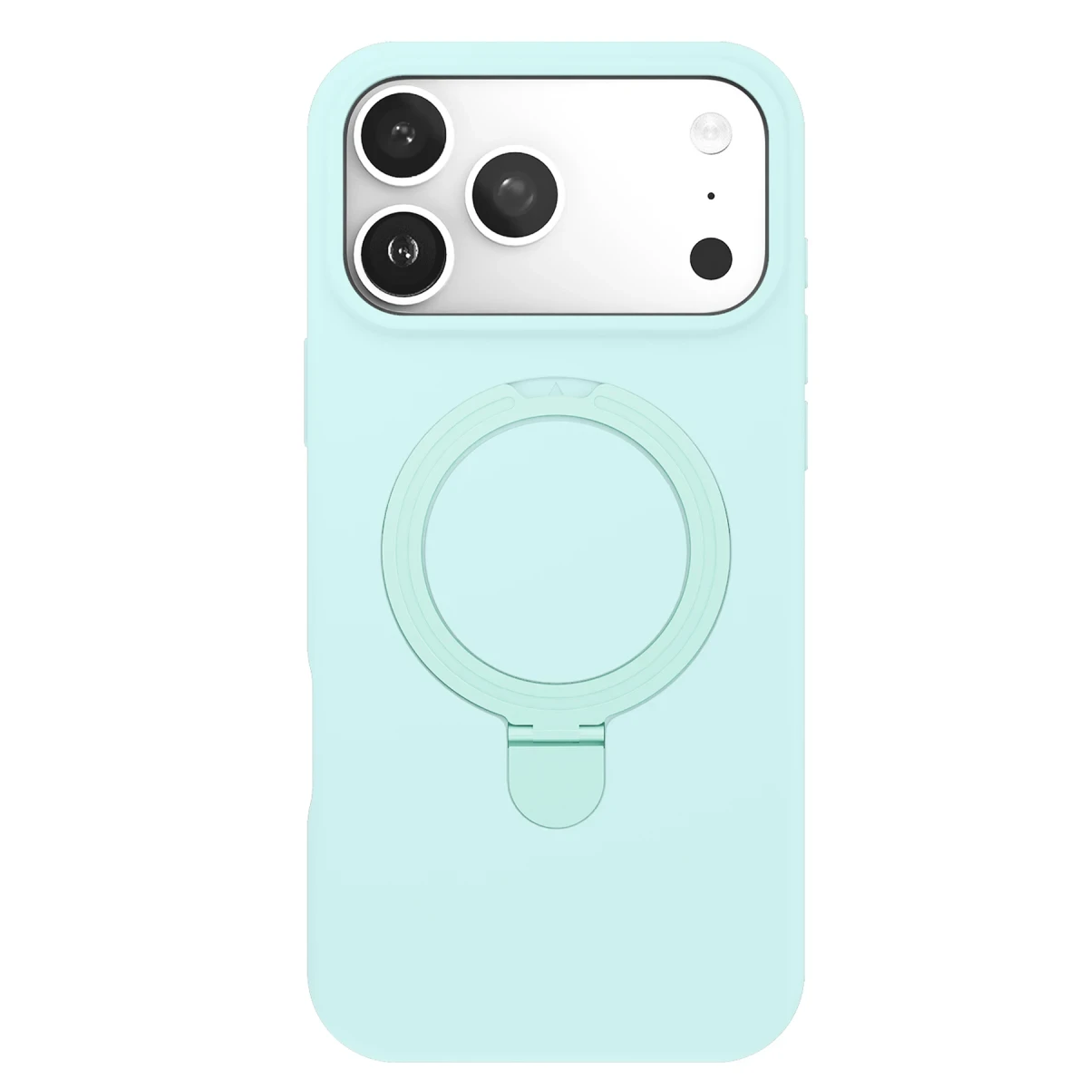Apple iPhone 17 Pro Max Regal Magsafe Standlı Kapak - Su Yeşili
