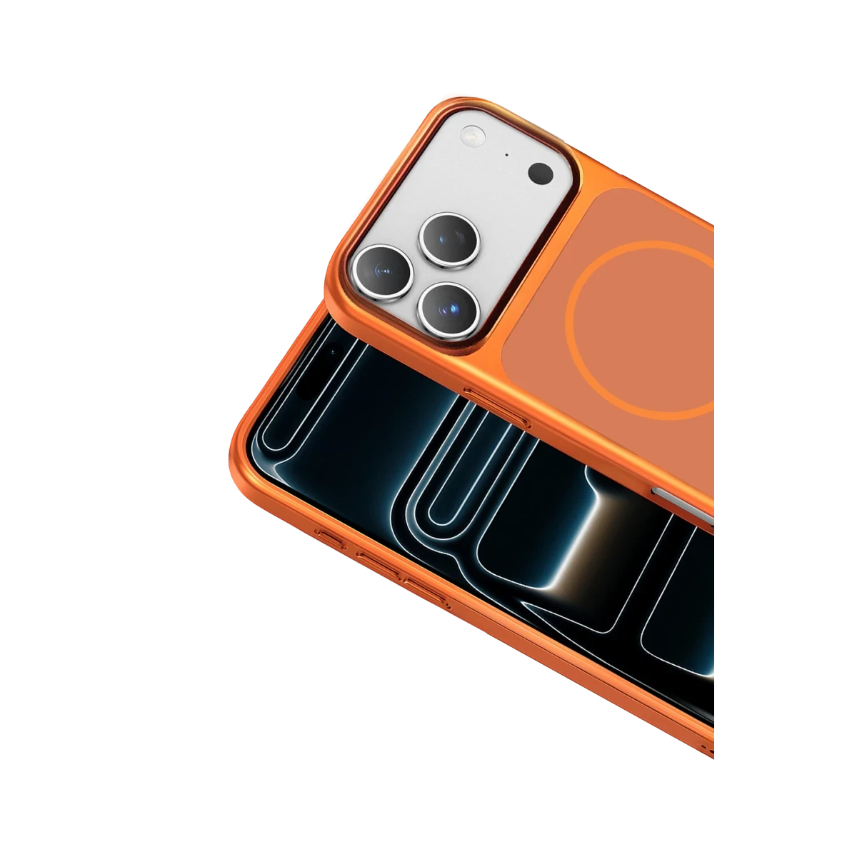 Joko Apple iPhone 17 Pro Max Rush Magsafe Kapak - Turuncu