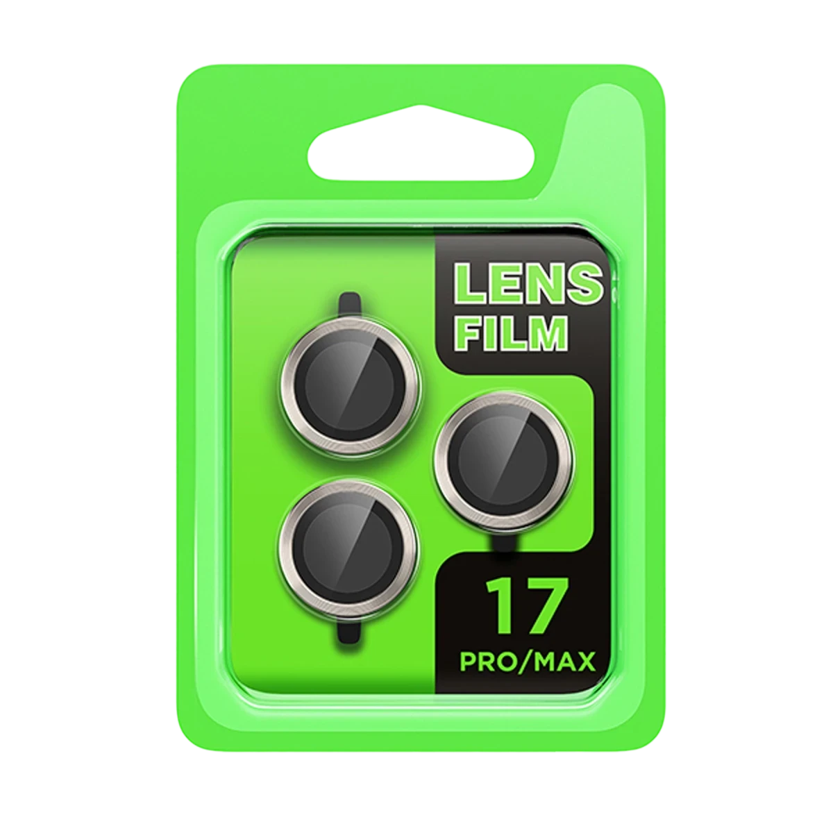 Apple iPhone 17 Pro Raze Metal Kamera Lens - Gri