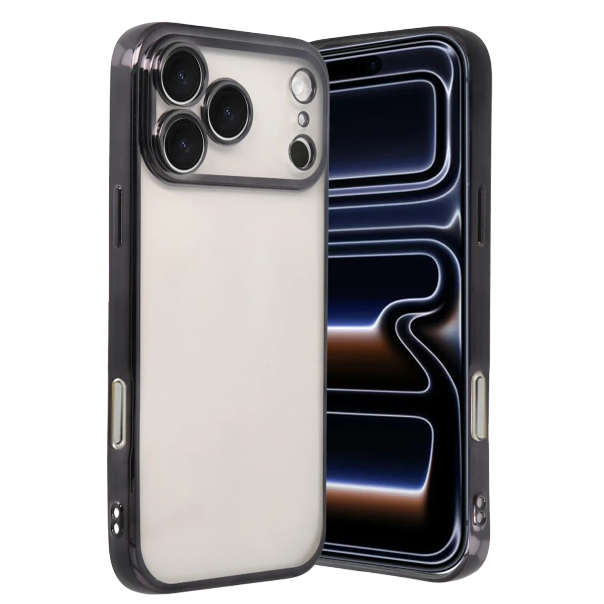 Apple iPhone 17 Pro Razer Lensli Silikon - Siyah