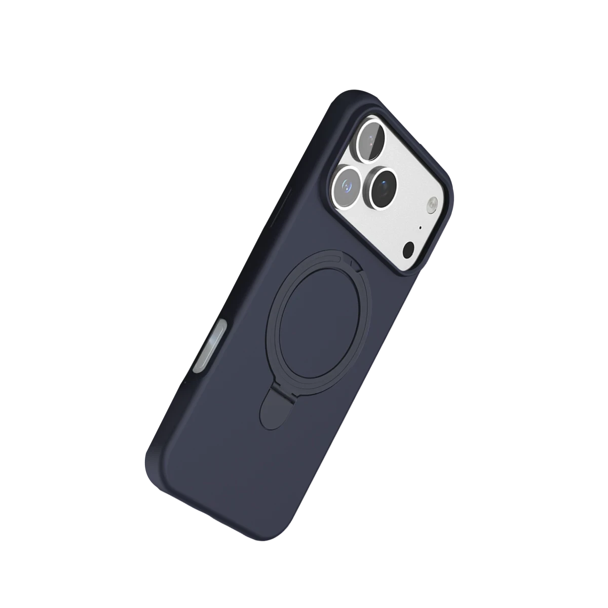 Apple iPhone 17 Pro Regal Magsafe Standlı Kapak - Lacivert