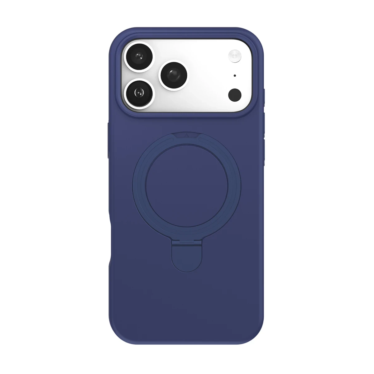 Apple iPhone 17 Pro Regal Magsafe Standlı Kapak - Lacivert
