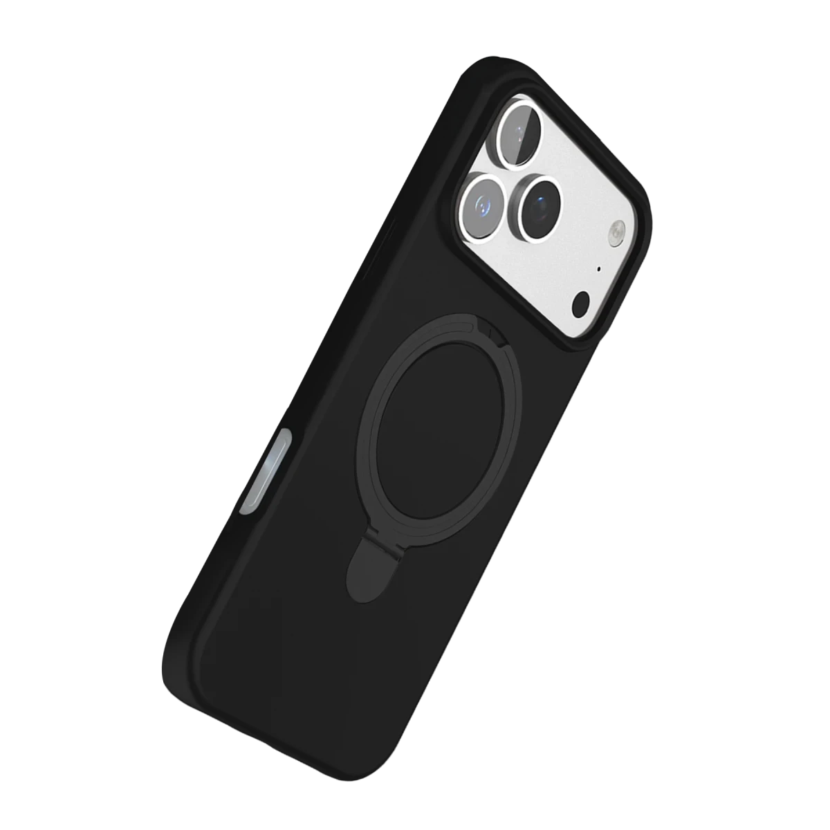 Apple iPhone 17 Pro Regal Magsafe Standlı Kapak - Siyah
