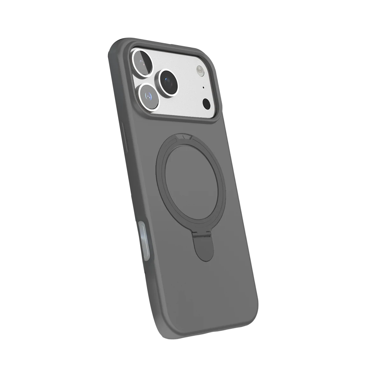 Apple iPhone 17 Pro Regal Magsafe Standlı Kapak - Titan Gri