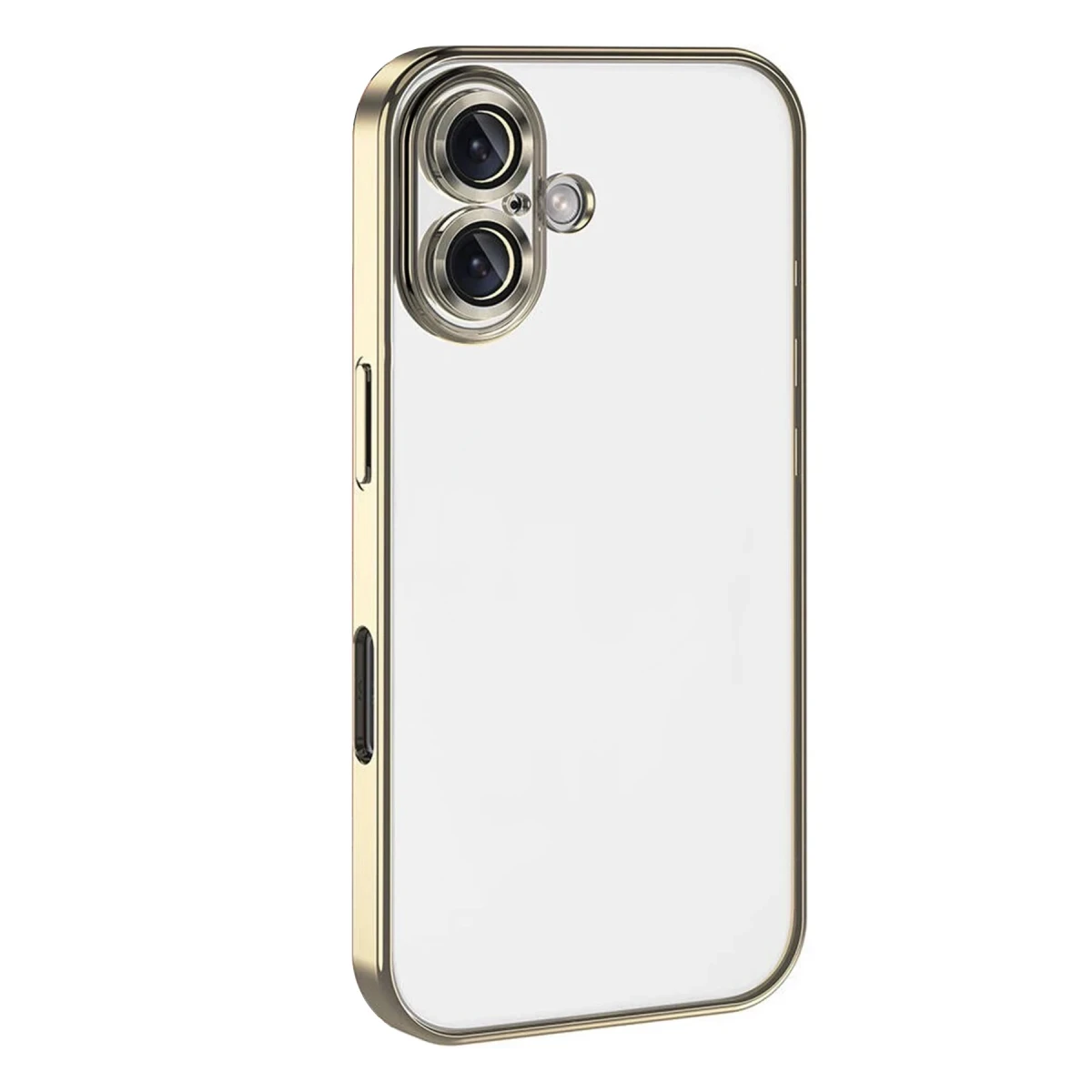 Apple iPhone 17 Razer Lensli Silikon - Gold