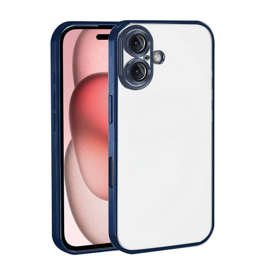 Apple iPhone 17 Razer Lensli Silikon - Lacivert
