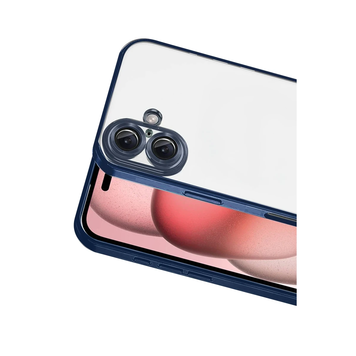 Apple iPhone 17 Razer Lensli Silikon - Lacivert