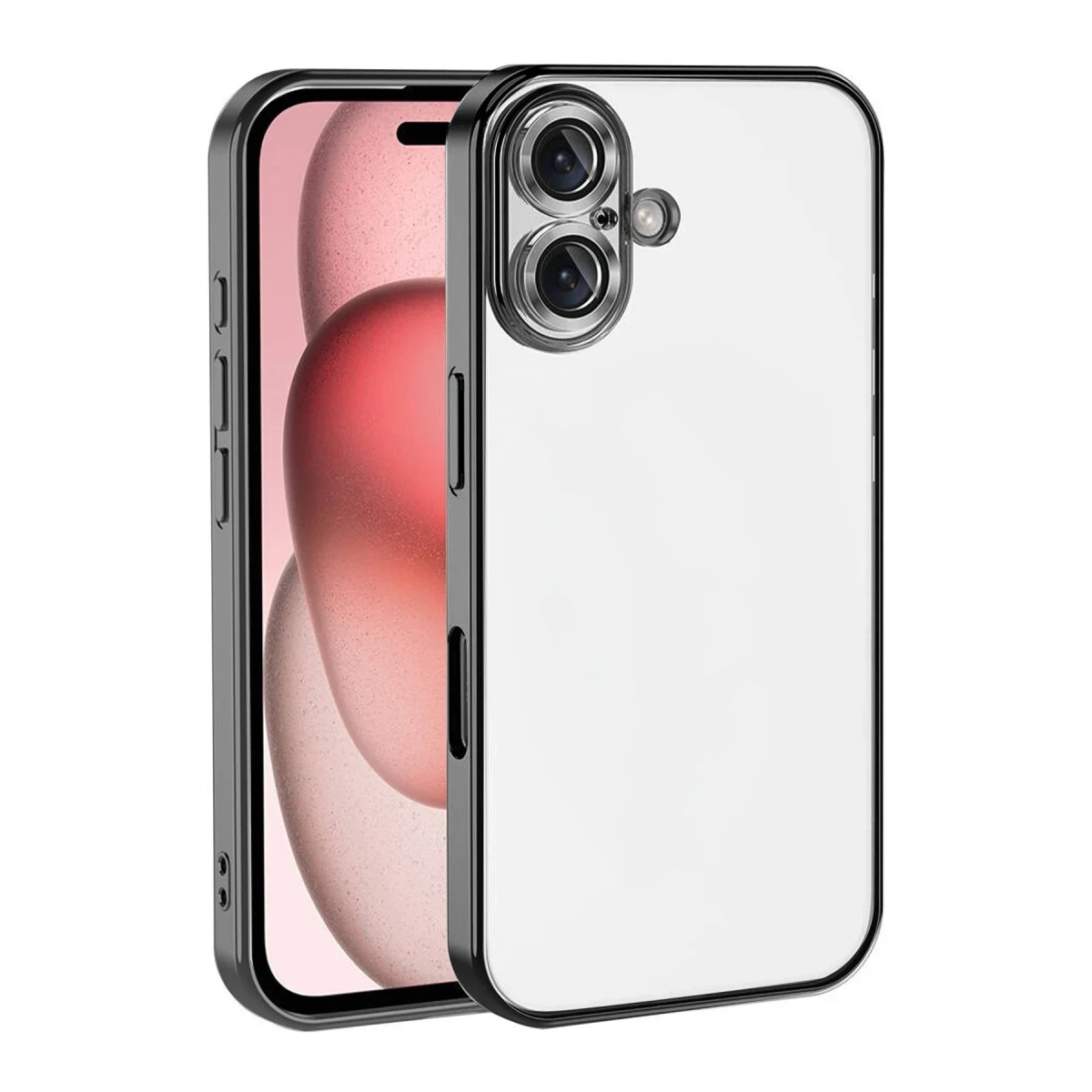 Apple iPhone 17 Razer Lensli Silikon - Siyah