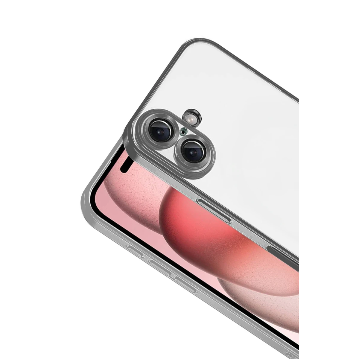 Apple iPhone 17 Razer Lensli Silikon - Titan Gri