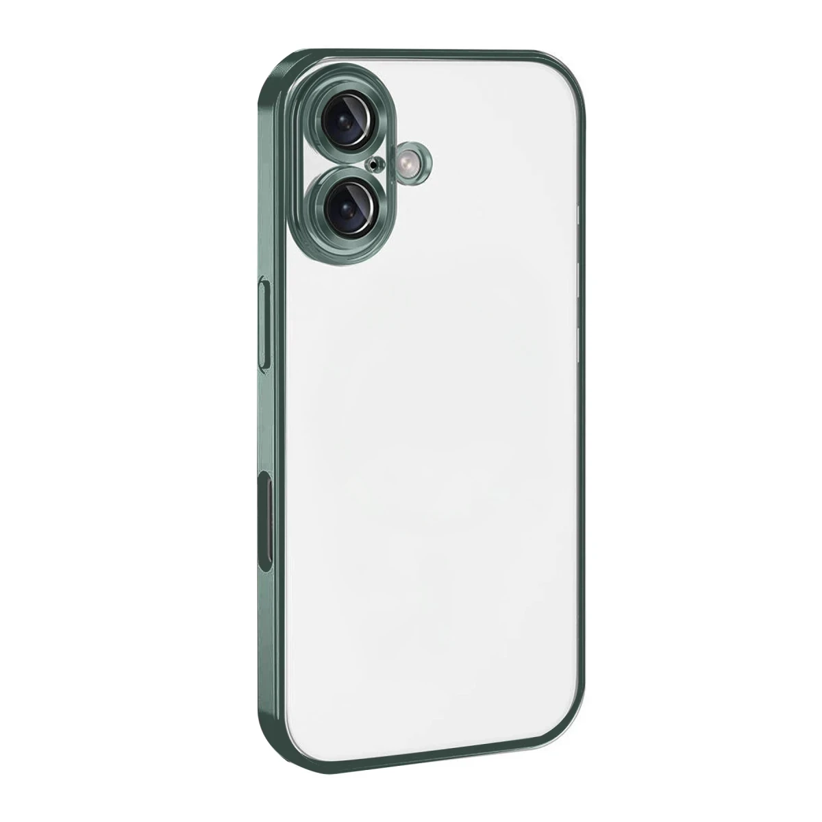 Apple iPhone 17 Razer Lensli Silikon - Yeşil