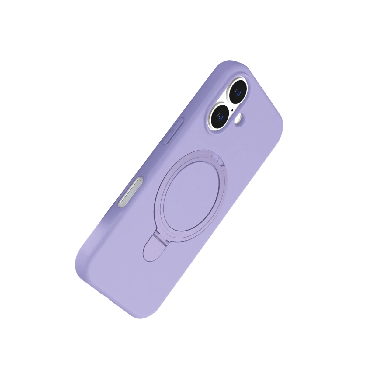 Apple iPhone 17 Regal Magsafe Standlı Kapak - Lila