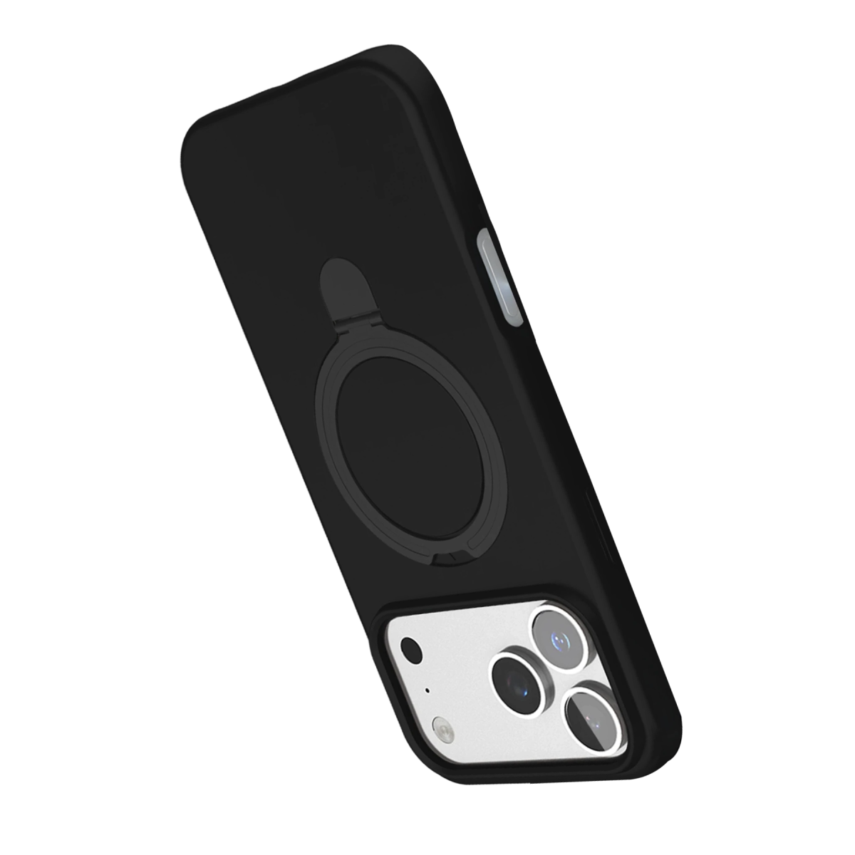 Apple iPhone 18 Pro Max Regal Magsafe Standlı Kapak - Siyah