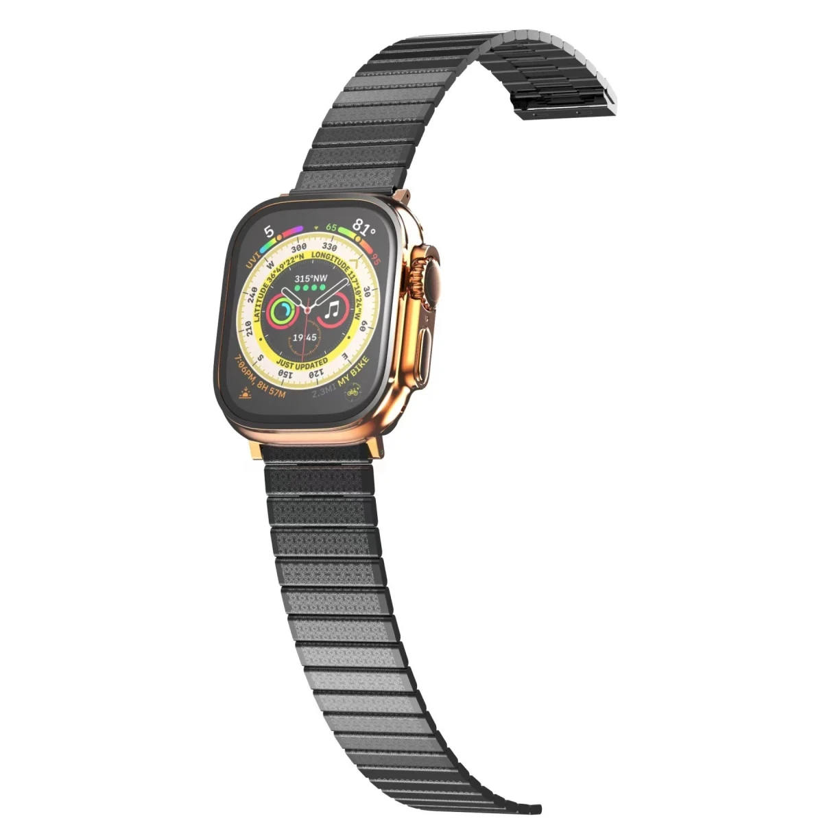 Apple Watch 38mm Made Metal Kordon - Siyah