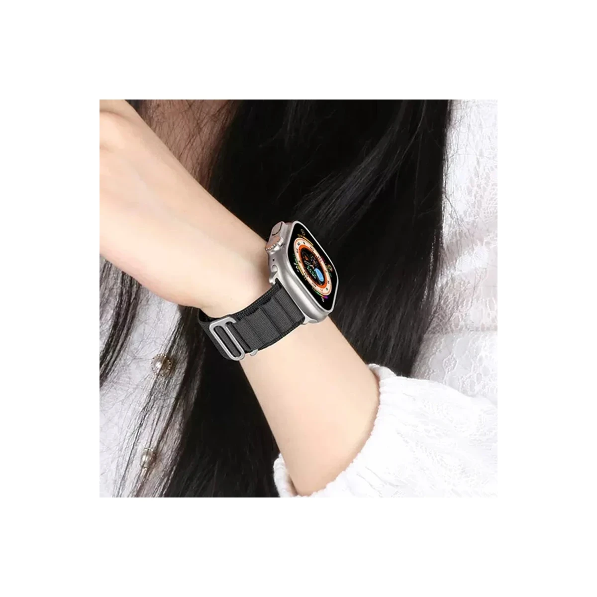Apple Watch 38mm Mountain Kordon - Sarı