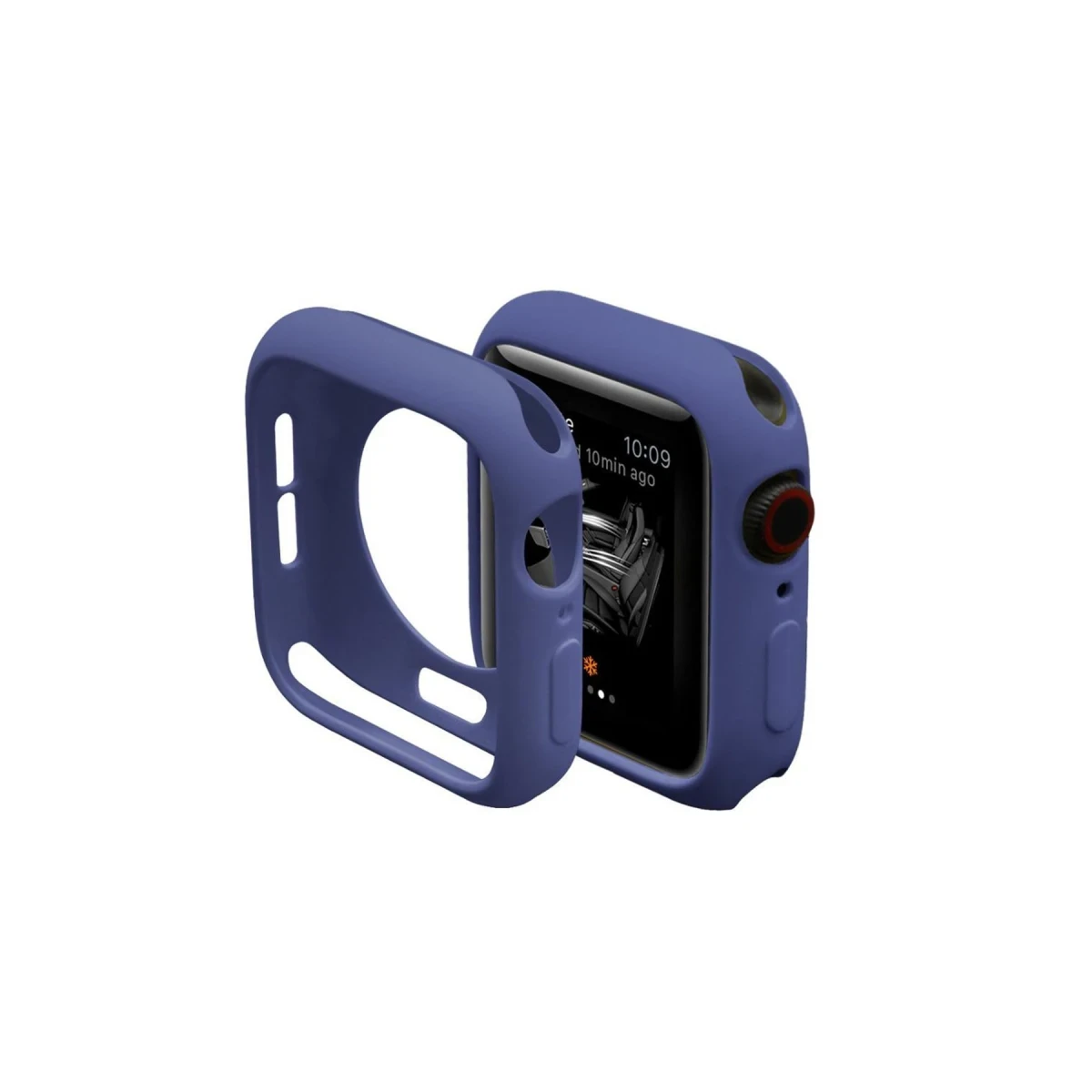 Apple Watch 38mm Silikon Alt Kasa - Mavi