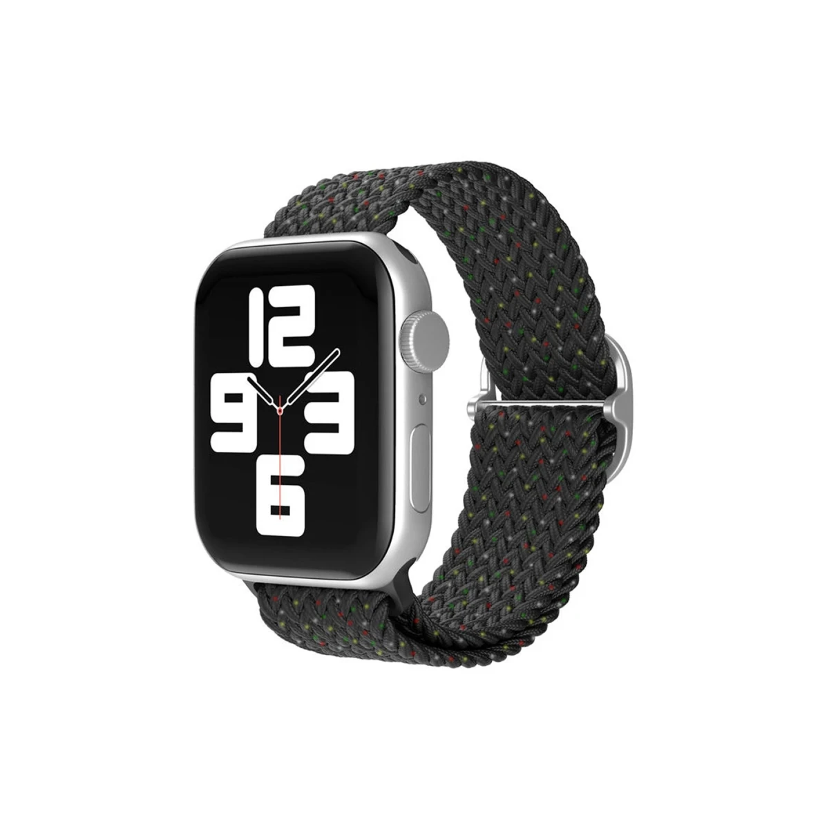 Apple Watch 38mm Star Kordon - Benekli Siyah