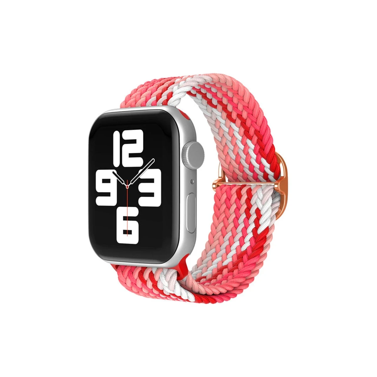 Apple Watch 38mm Star Kordon - Pembe-Kırmızı