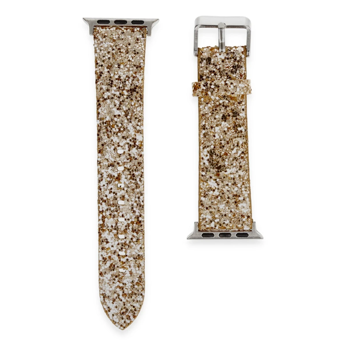 Apple Watch 38mm Starry Taşlı Kordon - Gold