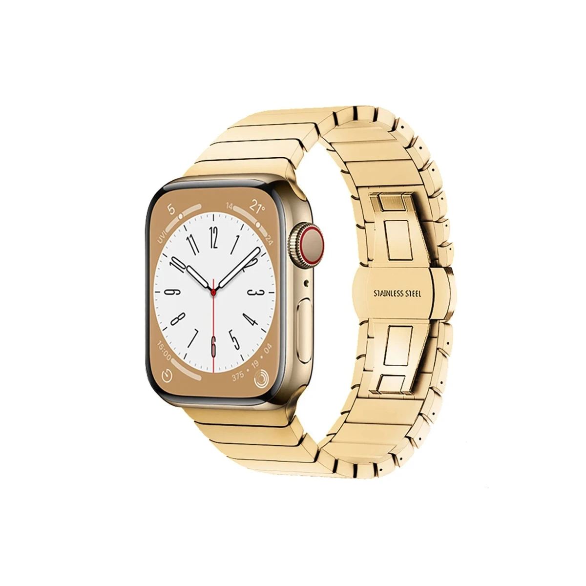 Apple Watch 42mm KR413 Fine Steel Kordon - Gold