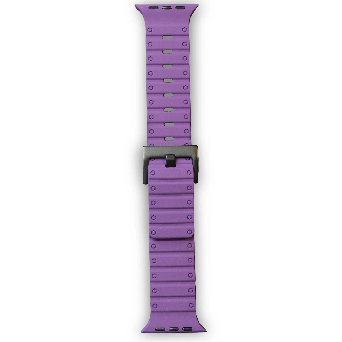 Apple Watch 42mm Magnus Mıknatıslı Silikon Kordon - Mor