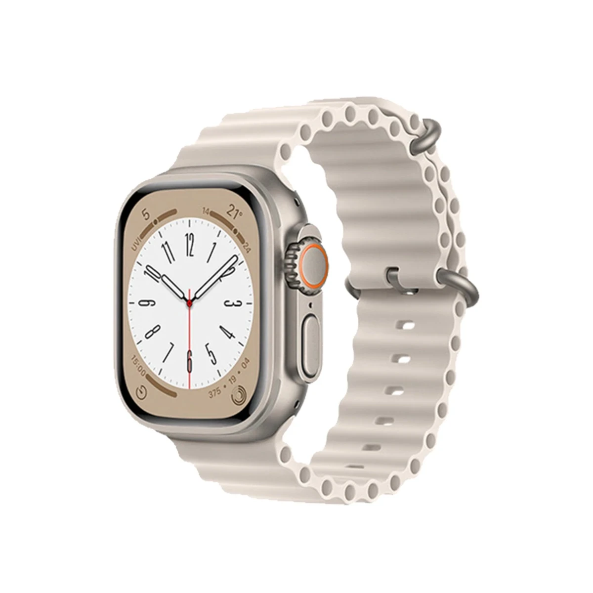 Apple Watch 42mm Ocean Kordon - Krem