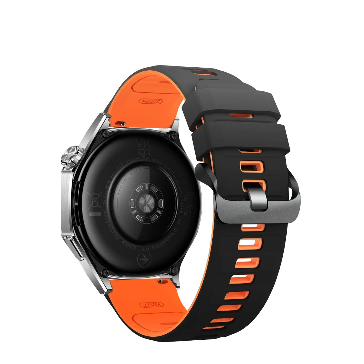 Apple Watch Ultra 49mm Minoc Kordon - Siyah-Turuncu