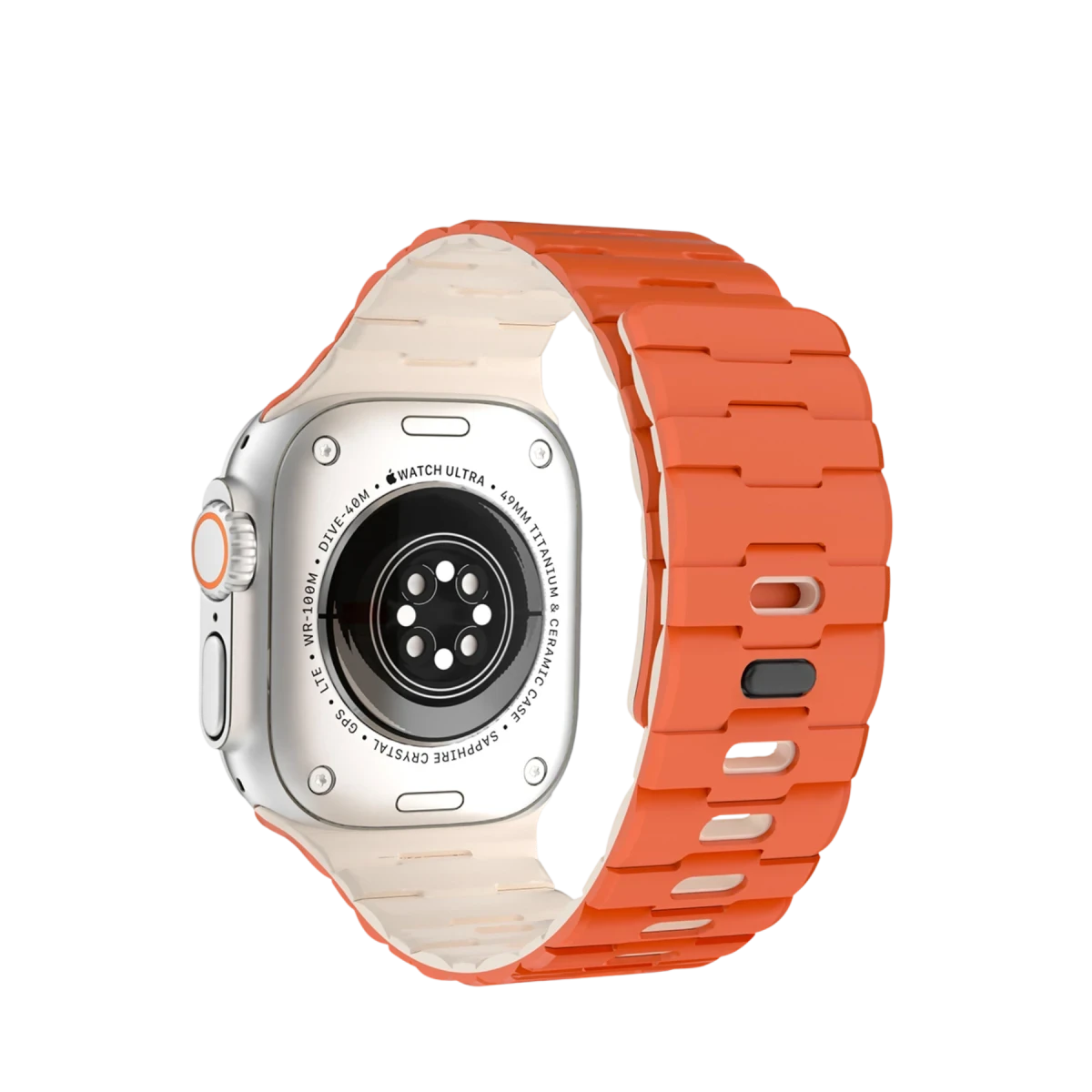 Apple Watch Ultra 49mm Wowen Kordon - Turuncu