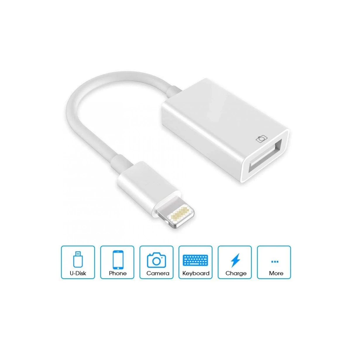 APR14 iPhone Otg - Beyaz
