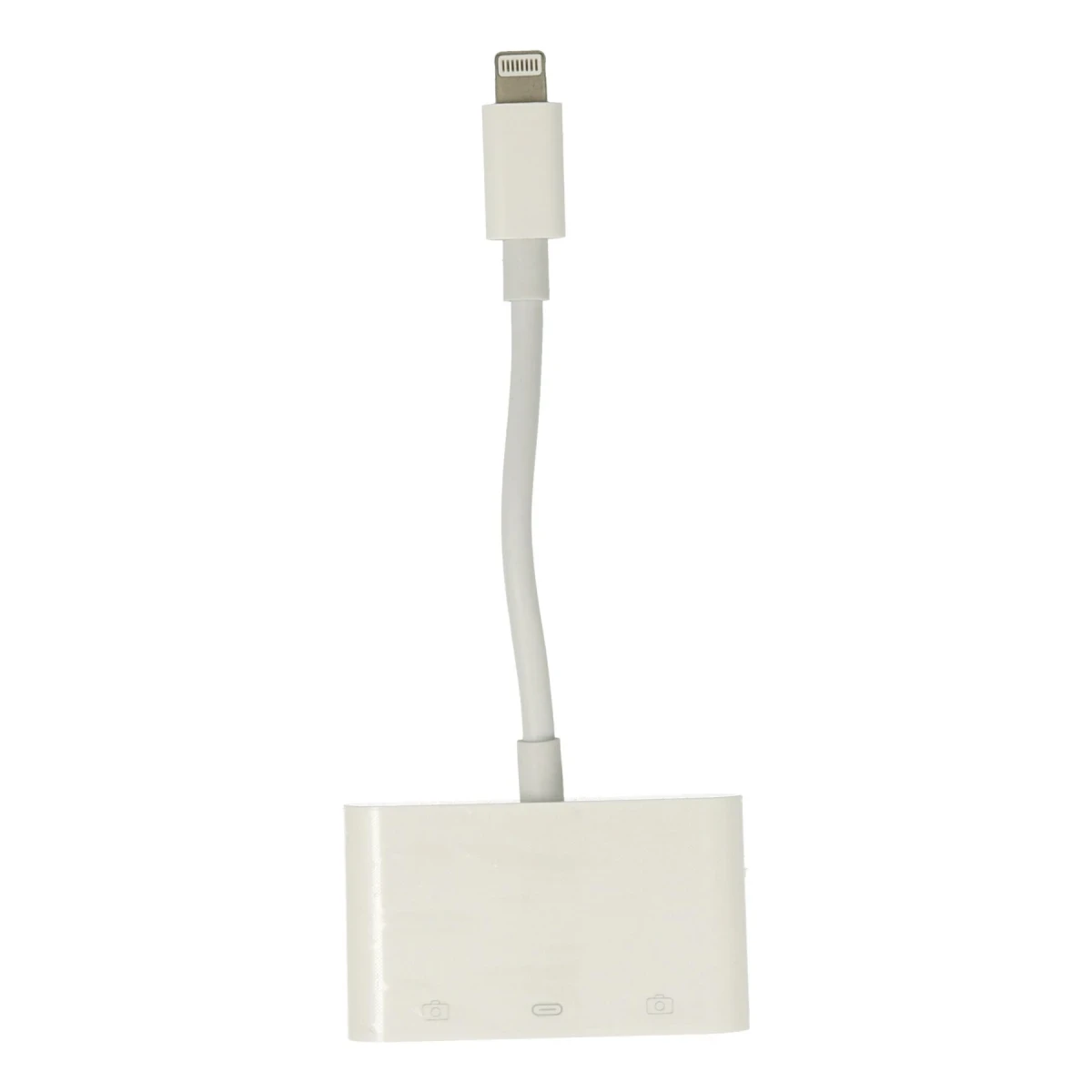APR23 Iphone Otg 3in1 - Beyaz