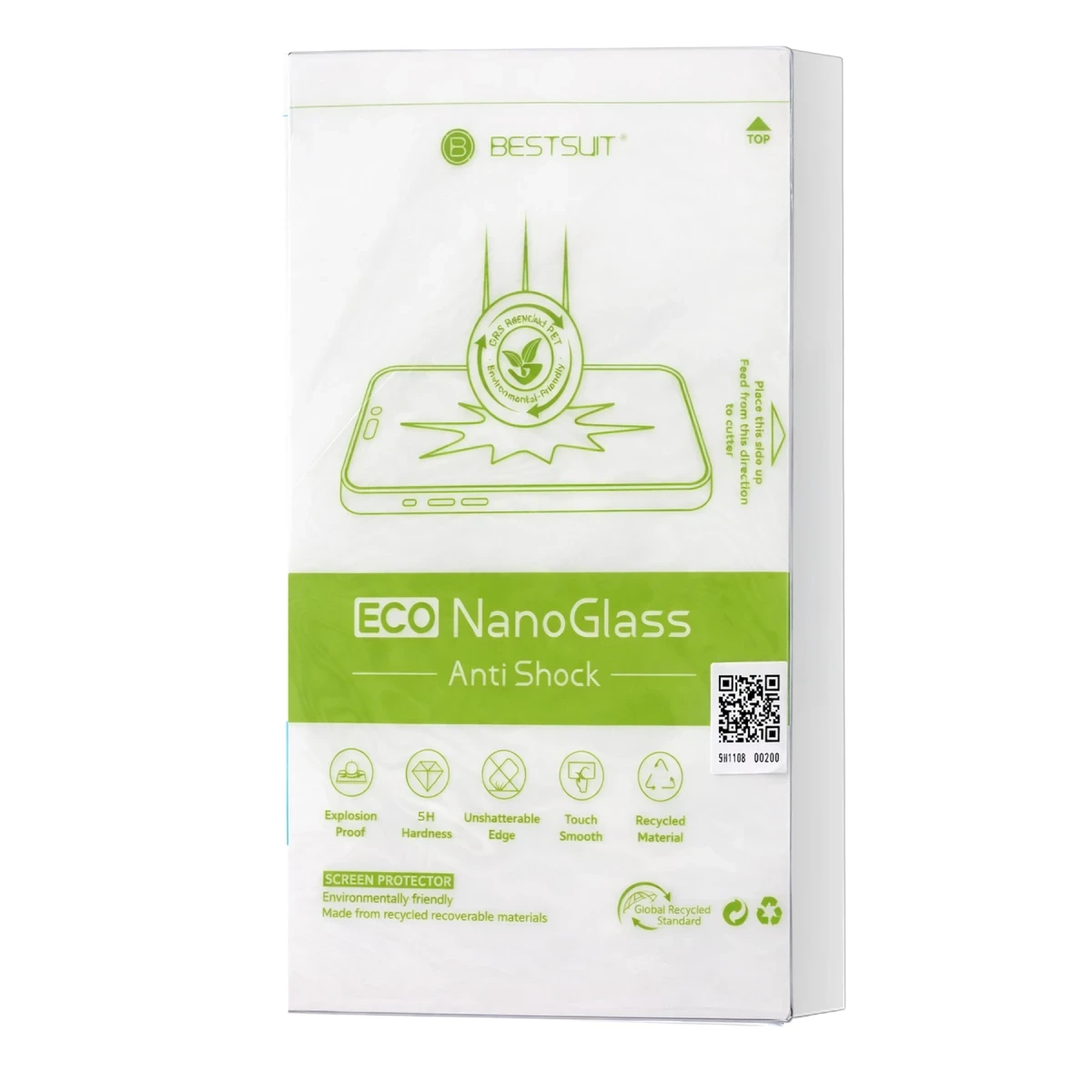 Best Suit Makine 5H Eco Nano Cam Ekran Koruyucu 10 Adet