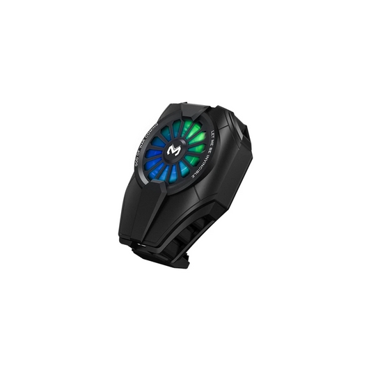 DL06 RGB Radyatör Telefon Soğutucu Fan - Siyah