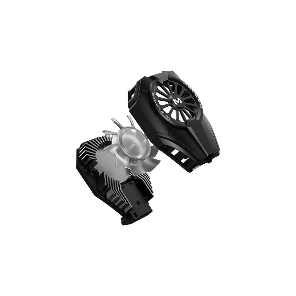 DL06 RGB Radyatör Telefon Soğutucu Fan - Siyah