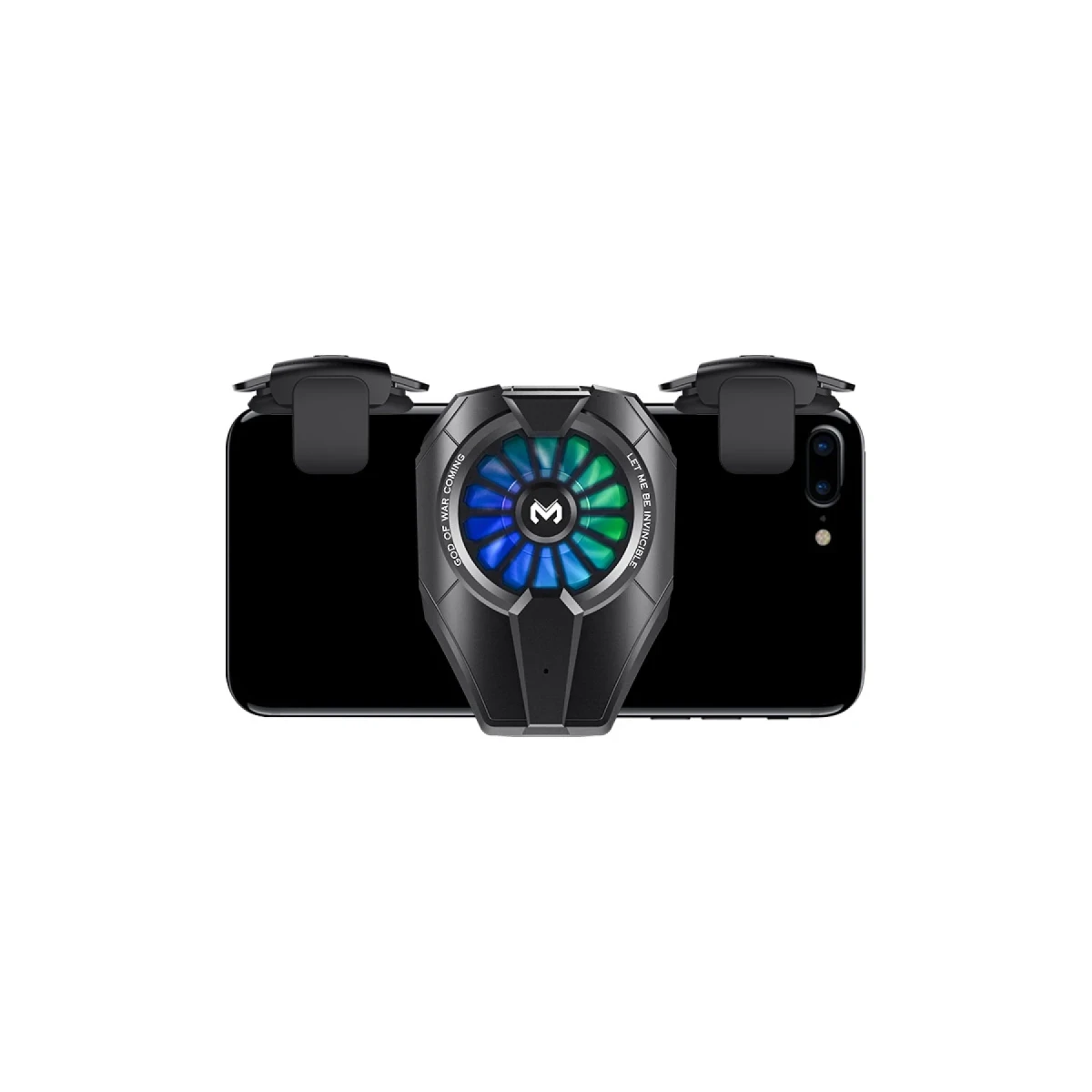 DL06 RGB Radyatör Telefon Soğutucu Fan - Siyah